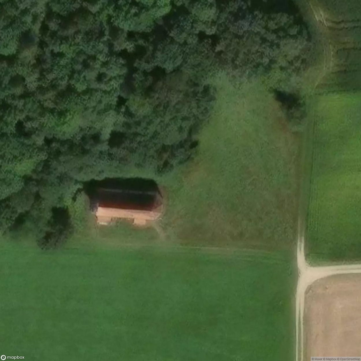 Farmhouse and Church