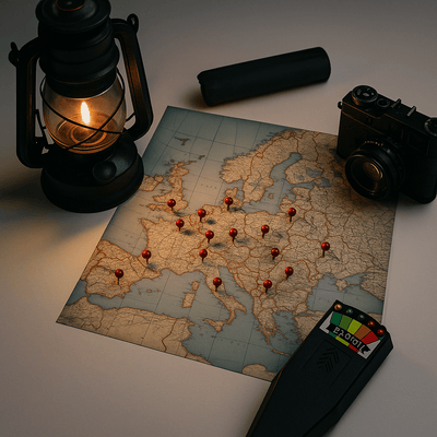 Chasse aux fantômes - Carte Urbex