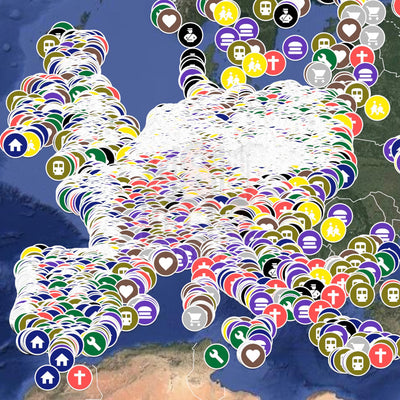 Ik Wil Alles - 50.000+ spots -Urbex Kaart