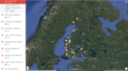 Finland - 260+ spots - Urbex Kaart