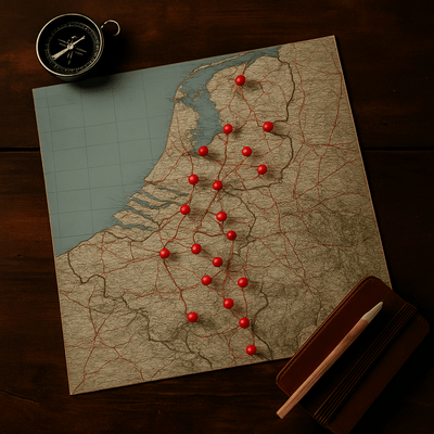BeNeLux - Urbex Kaart